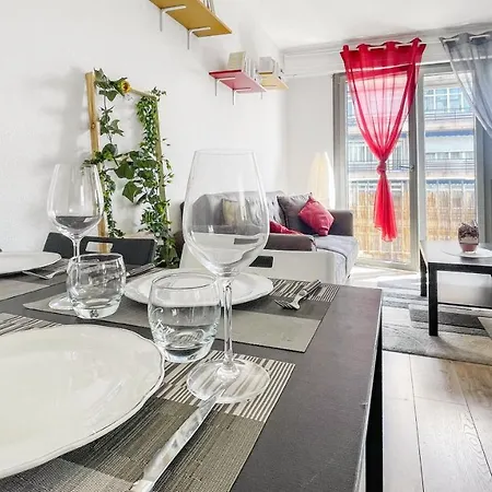 Homey Boheme - Proche Gare/proche Centre/wifi דירה אנמסה